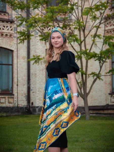 Шелковый платок Myscarf