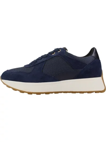 Sneakersy Geox zamszowe niebieskie