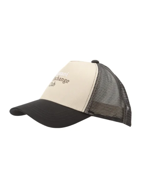 ARMANI EXCHANGE Șapcă kitt / maro / negru alb