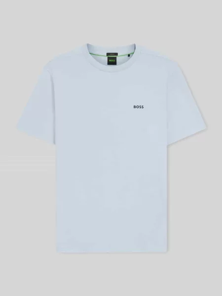Regular Fit T-shirt z mieszanki bawełny model TEE' Boss Green