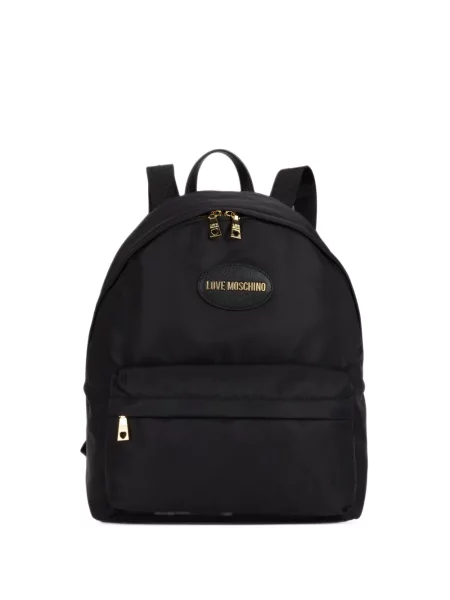 Rucsac Love Moschino cu autograf negru