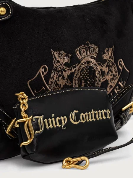 Juicy Couture сумка крос-боді велюрова TWIG NARRATIVE