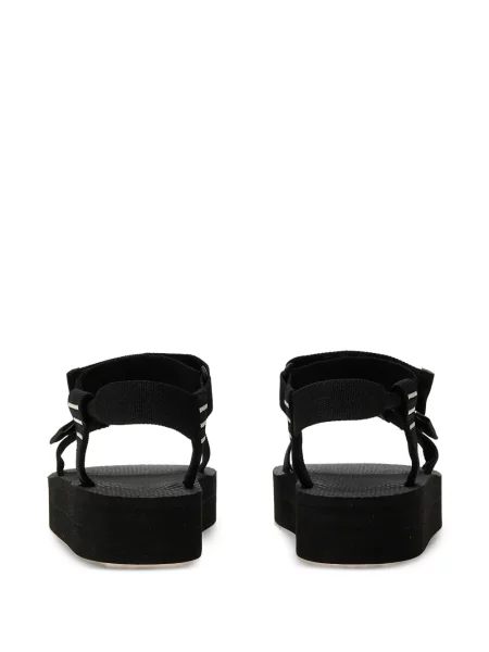 Sandale The North Face cu platformă cu bretele negru