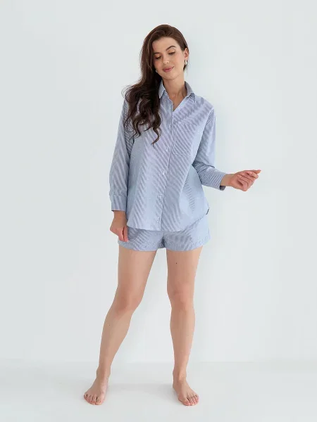 Сорочка FORLY синій