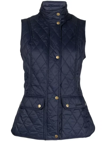 Matlasat vestă Barbour albastru