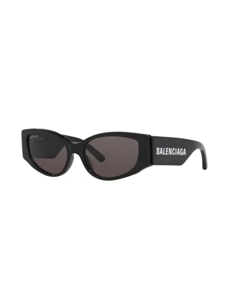 Raštuotos saulės akiniai Balenciaga Eyewear juoda