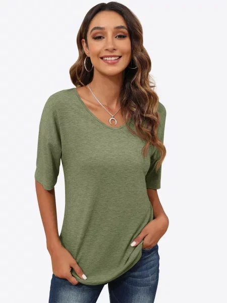 Imily Bela Tricou amestecat verde