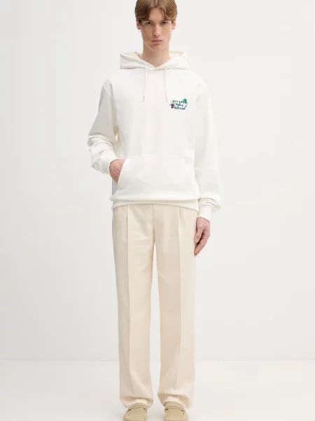 Drôle de Monsieur кофта з капюшоном Vine Embroidered Slogan