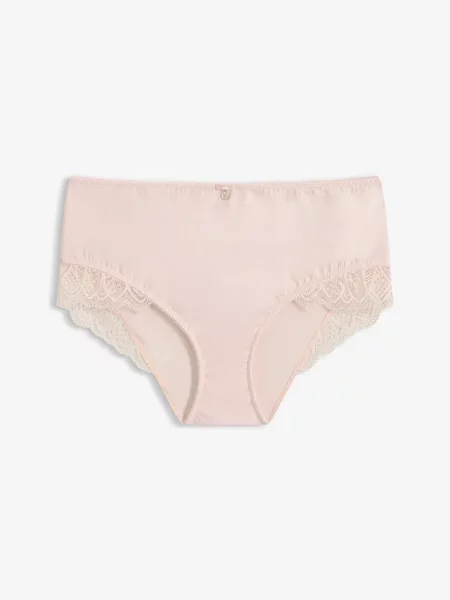 Figi maxi panty z miękkiej mikrofibry różowe