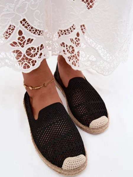 Espadrile Boto negru