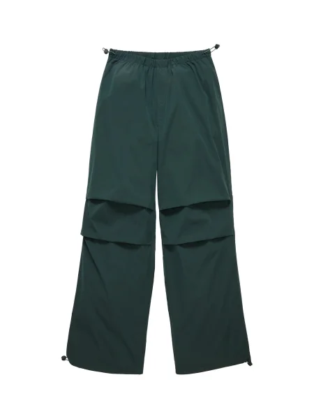 TOM TAILOR DENIM Nadrág sötétzöld
