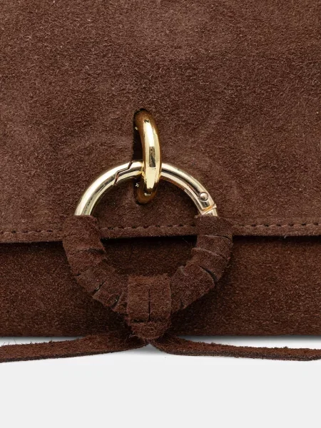 Замшева сумочка Answear.LAB коричневий