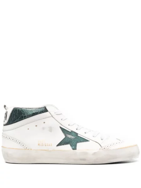 Sneakerși Golden Goose Mid Star auriu