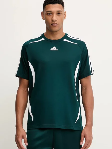 Тениска adidas Originals Teamgeist с десен зелено