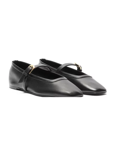 Balerinki Stuart Weitzman bez obcasa czarne