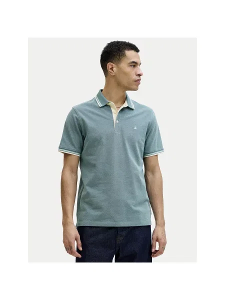 Polo majica Jack & Jones zelena