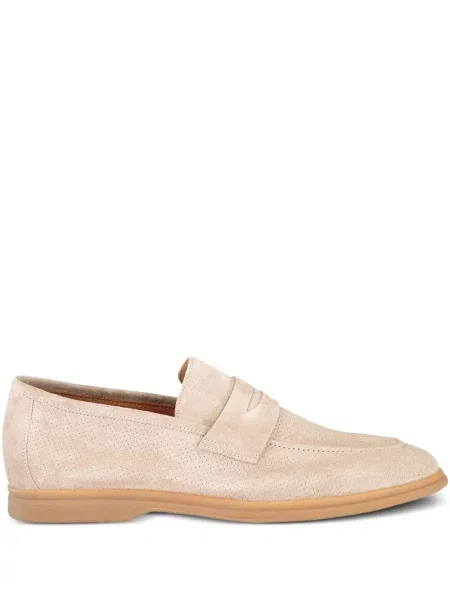 Pantofi loafer Eleventy din piele de căprioară