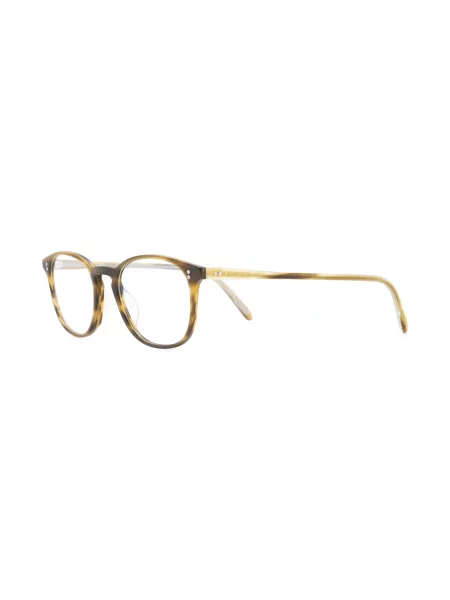 Saulės akiniai Oliver Peoples ruda