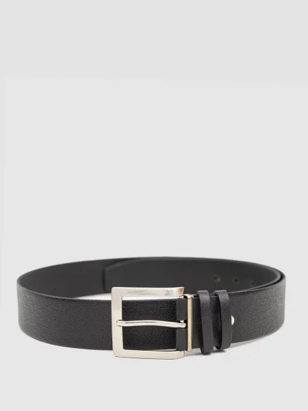 Ремень Ager из искусственной кожи с ремешками черный