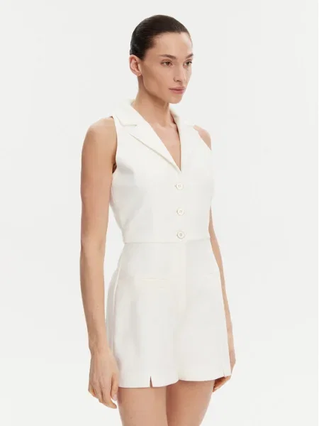 Morgan Salopetă alb