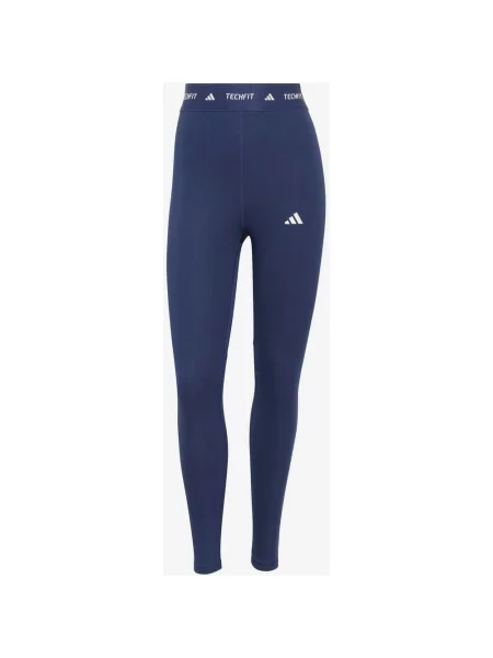Legginsy długie adidas Techfit granatowe XXS niebieskie
