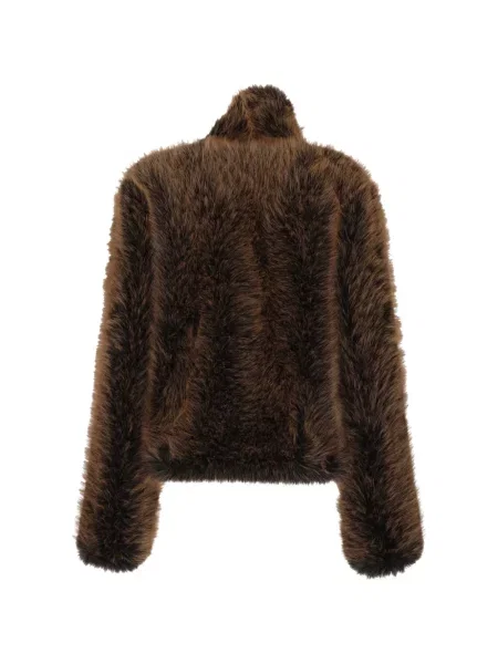 Geacă Bb Couture cu blană maro
