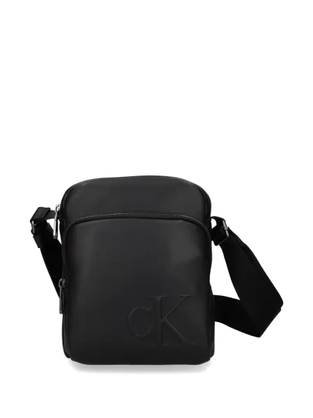 Geantă Calvin Klein cu autograf negru