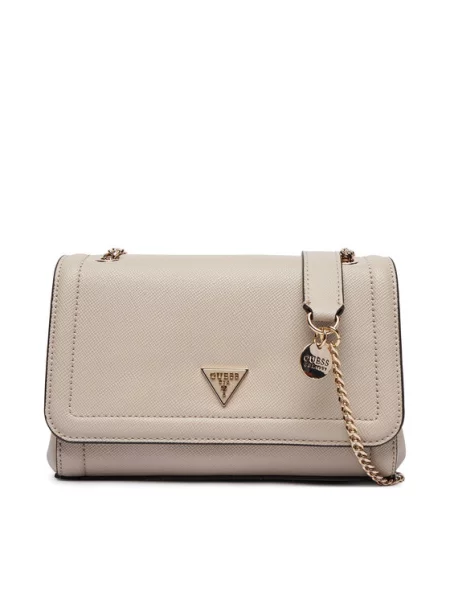 Τσάντα Guess Noelle II μπεζ