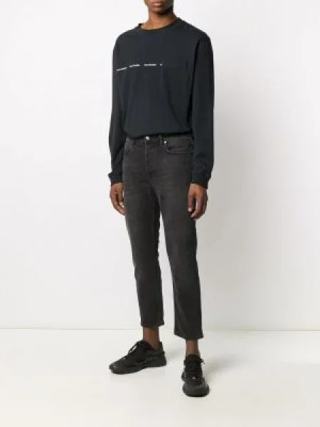 Džinsai Acne Studios juoda