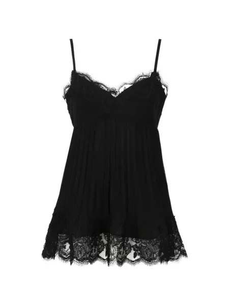 Top Zimmermann din dantelă negru