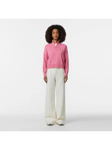 Lacoste штани Relaxed Fit білі