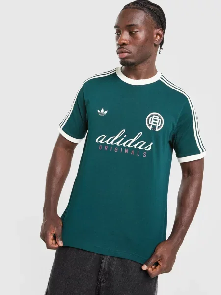 Adidas T-Shirt Everyday Casual Wear zielona
