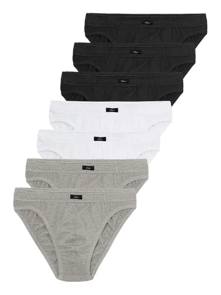 S.Oliver Spodnje hlačke siva / črna bela