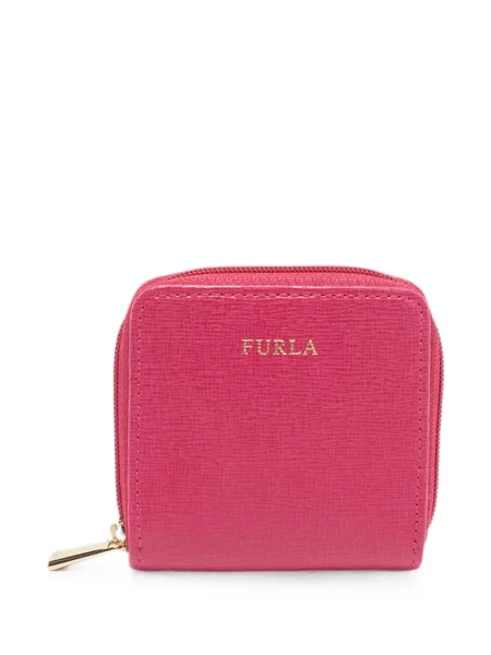 Portofel Furla din piele roz