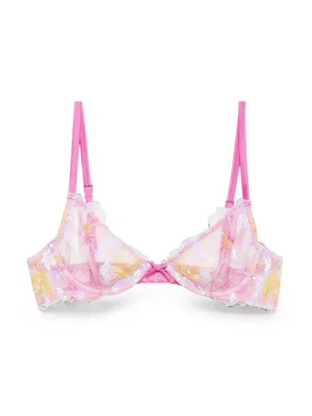 Sutien Fleur Du Mal cu paiete roz
