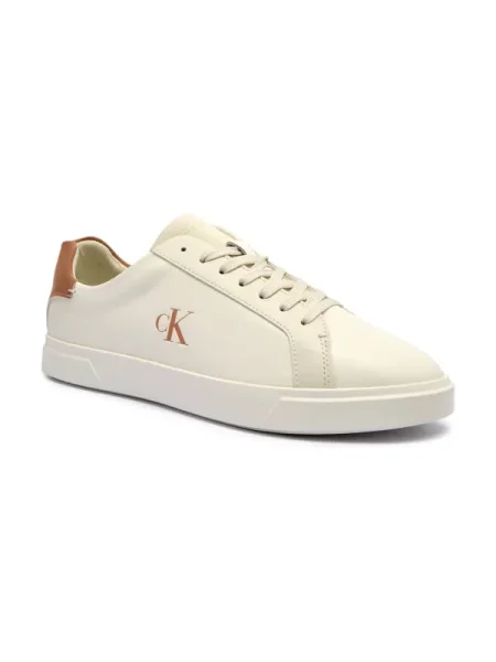 Calvin Klein Teniși din piele LOW PRO CUPS alb