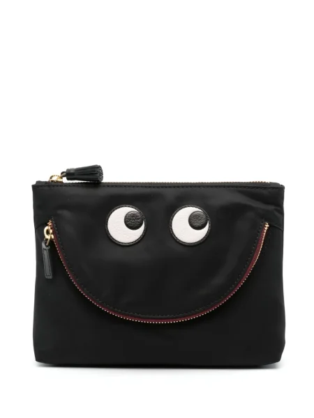 Geantă plic Anya Hindmarch negru