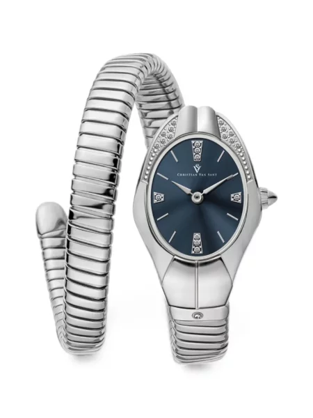 Ceas Christian Van Sant albastru