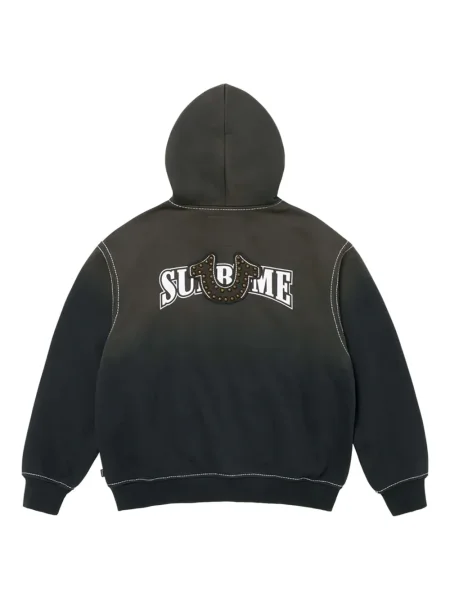 Hanorac cu glugă Supreme negru