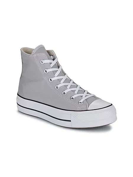 Superge Converse Chuck Taylor All Star s platformo siva