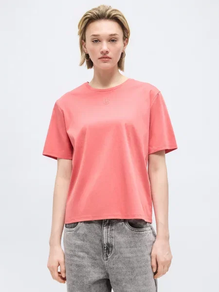 MSCH COPENHAGEN Tricou Melea pastel roz