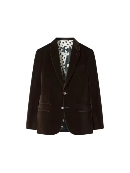 Sacou Paul Smith de catifea maro