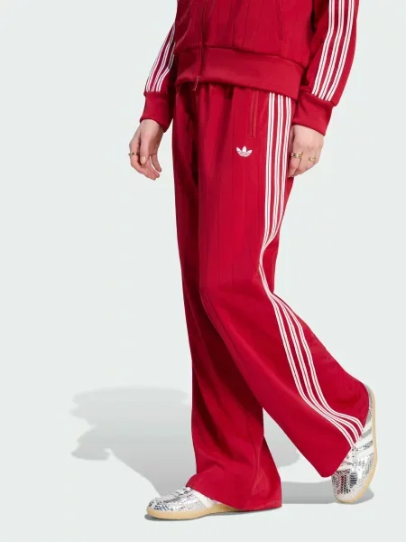Повсякденні штани adidas комбінований верх червоний