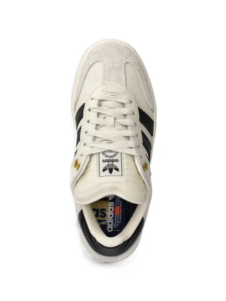 Sneakerși Adidas Predator din satin cu buline alb