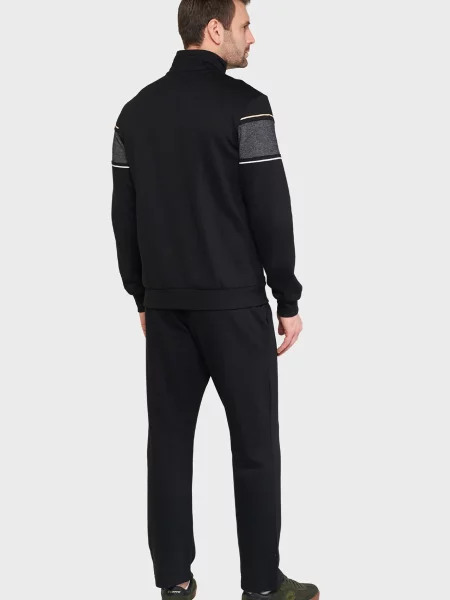 Костюмний спортивний костюм Lotto чорний