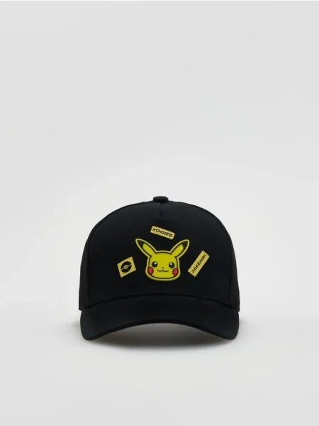 Reserved Šiltovka Pokémon čierna