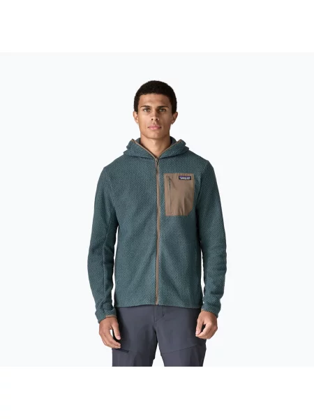 Trekingová mikina Patagonia R1 Air Full-Zip Hoody summit blue modrá