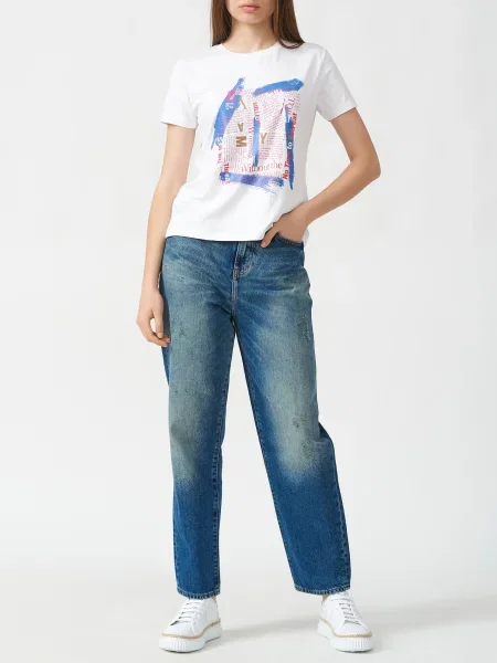 Джинси Armani Exchange сині
