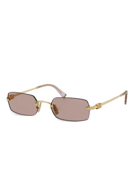 Ochelari de soare Miu Miu Eyewear auriu