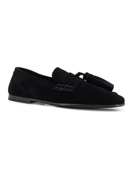 Półbuty Dolce And Gabbana skórzane czarne